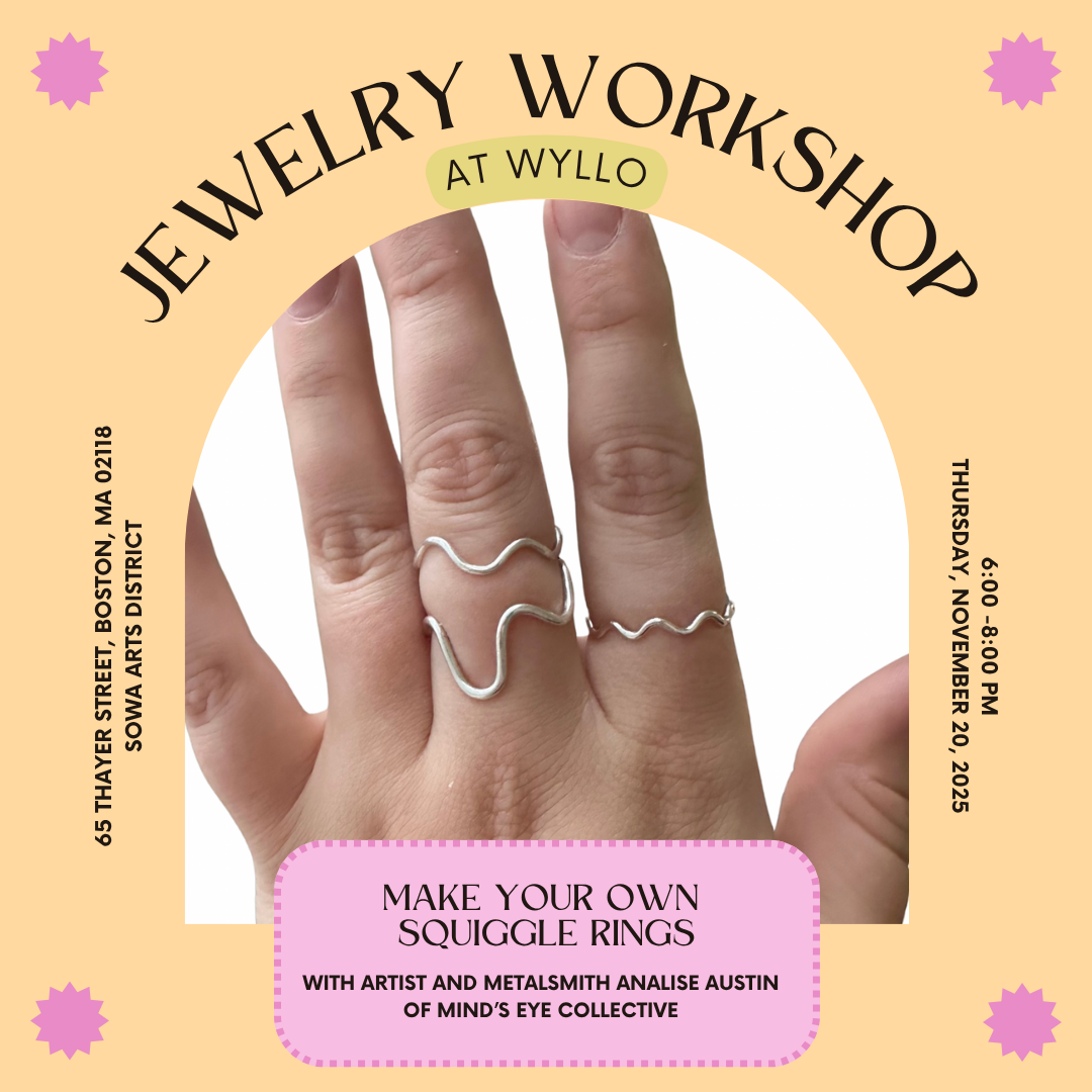 Jewelry Workshop: Silver Squiggle Rings at WYLLO