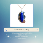 Load image into Gallery viewer, Jewelry Workshop: Pendants at VERNON ST STUDIOS
