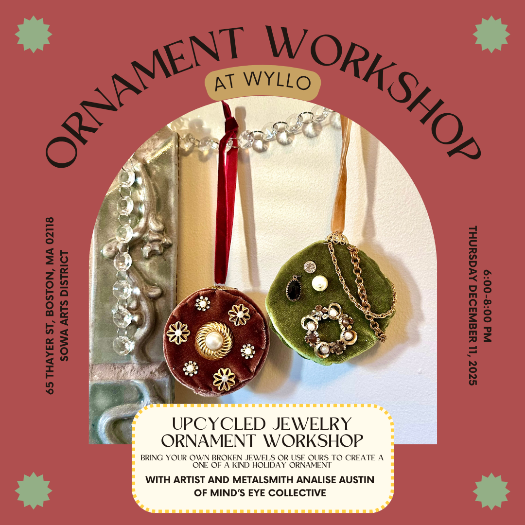 Upcycled Jewelry Ornament Workshop