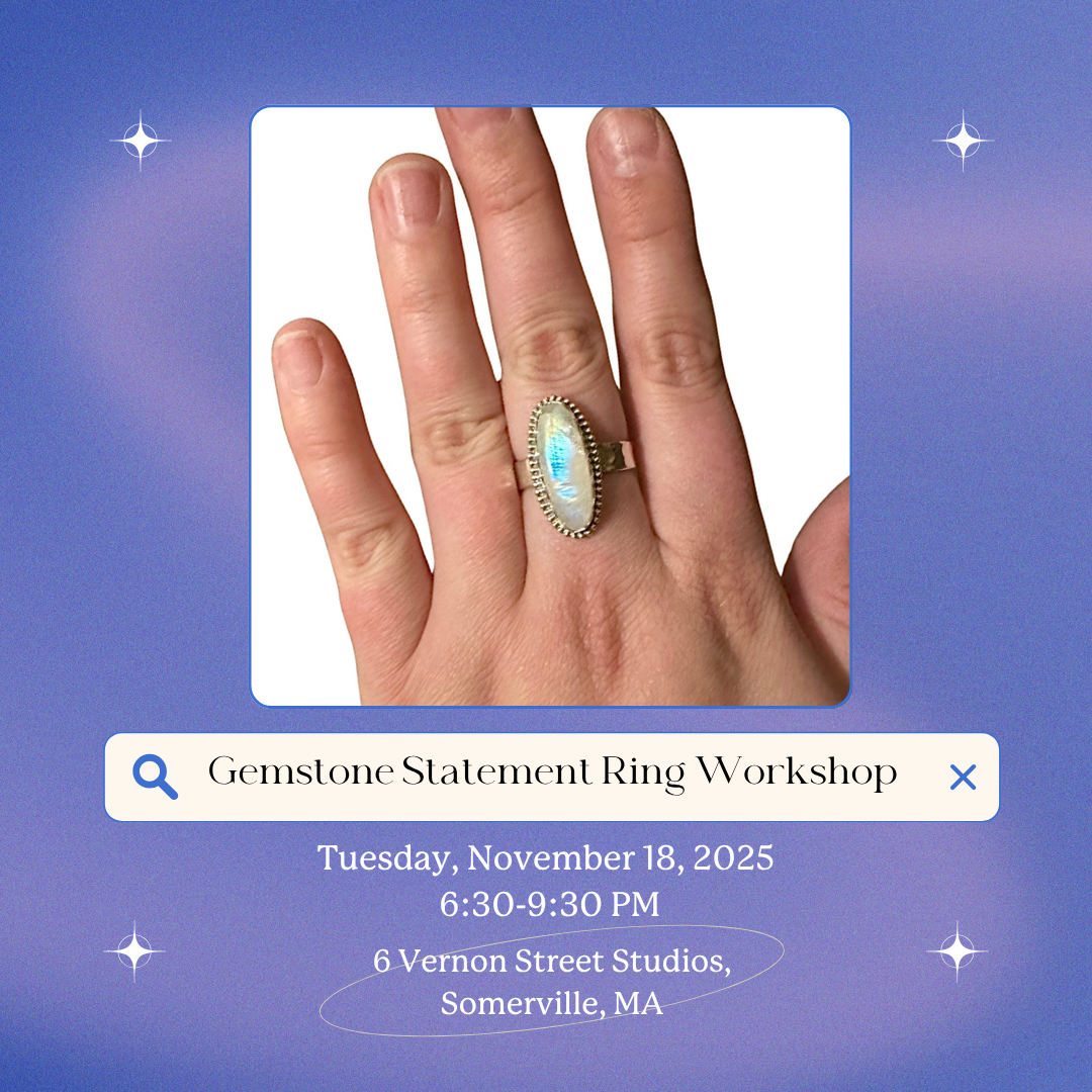 Jewelry Workshop: Gemstone Statement Rings at VERNON ST STUDIO