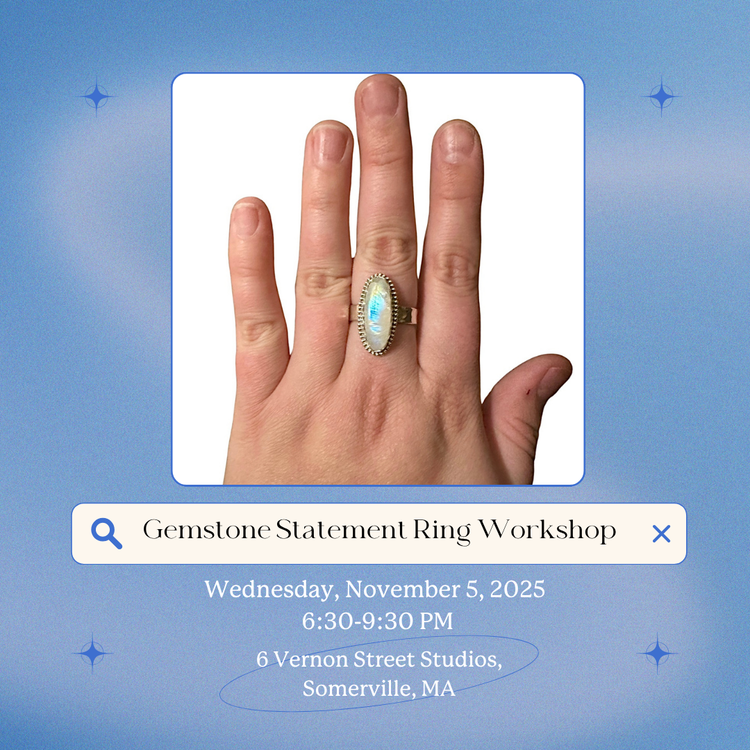Jewelry Workshop: Gemstone Statement Rings at VERNON ST STUDIOS