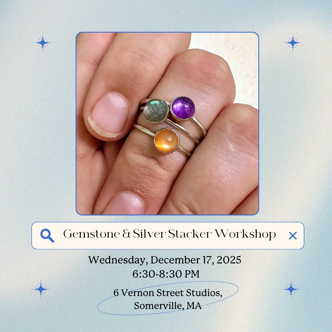 Jewelry Workshop: Gemstone Stacking Rings at VERNON ST STUDIOS