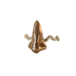 Load image into Gallery viewer, Nose Ring on Squiggle Band
